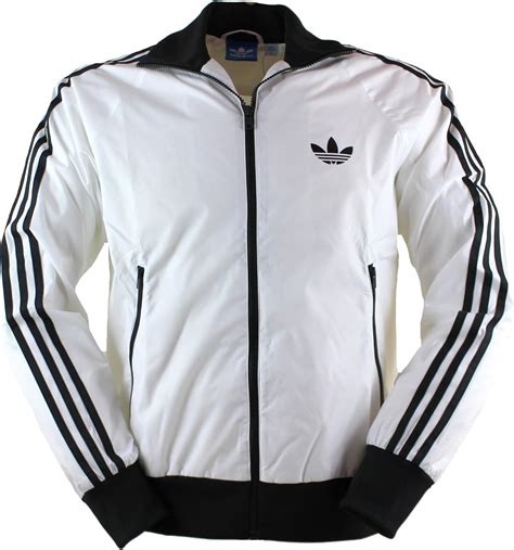 adidas weiss jacke baumwolle 100|Jacken in Weiß .